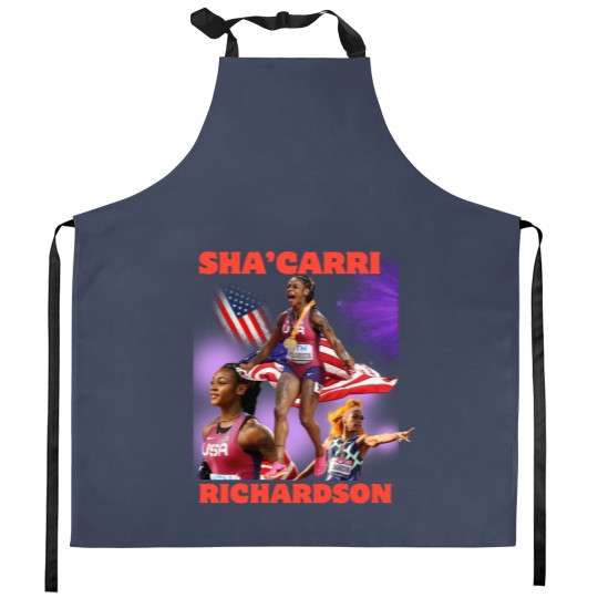 Discover Sha'carri Richardson Kitchen Aprons, Sha'carri Richardson Kitchen Aprons