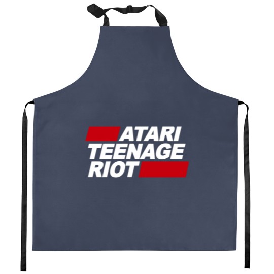 Discover ATARI-TEENAGE-RIOT Kitchen Aprons