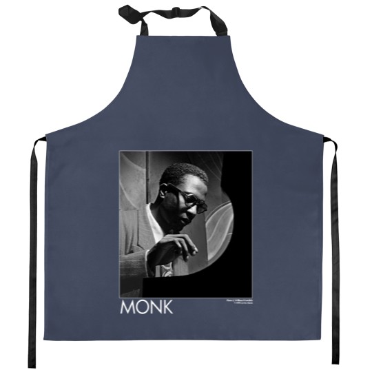 Discover Vintage 90s Thelonious Monk Jazz Musician Artwork 1990s Fashion Kitchen Aprons