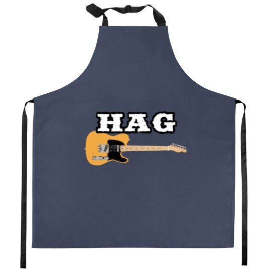 Discover Merle Haggard HAG Telecaster Kitchen Aprons