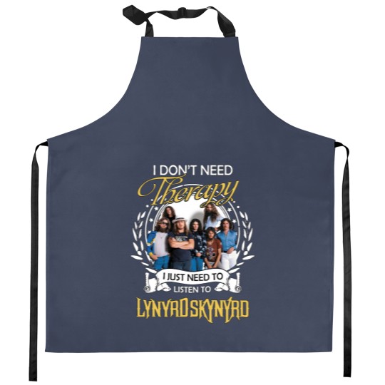 Discover Lynyrd Skynyrd Poster Kitchen Aprons