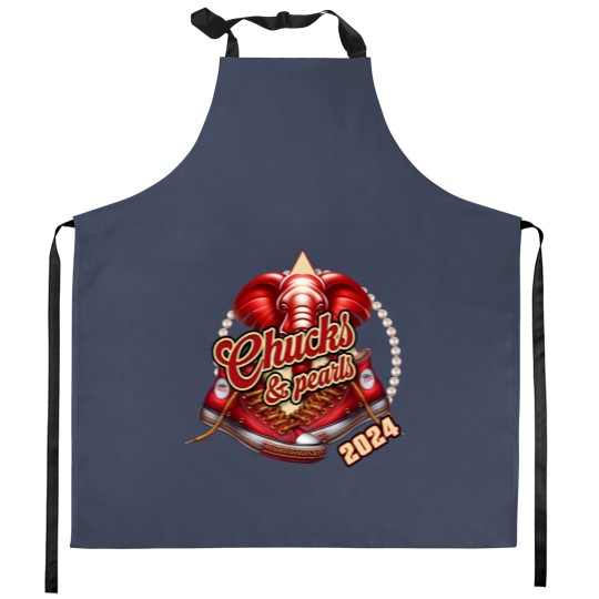 Discover Delta Chucks and Pearls Kitchen Aprons