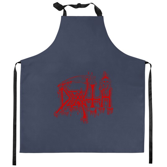 Discover Death Band Kitchen Aprons