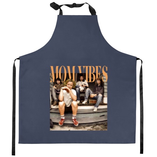 Discover Mom Vibes Thug Life Kitchen Aprons, 90s Mom Vibes Kitchen Aprons, Mother's Day Gift