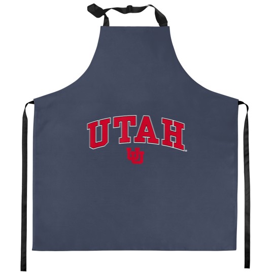 Discover Utah Utes Arch Over Black Officially Licensed Kitchen Aprons