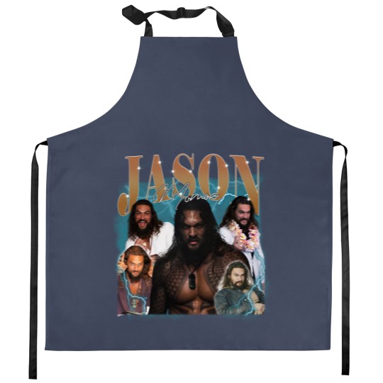 Discover Jason Momoa Kitchen Apron for Film Superhero Fans