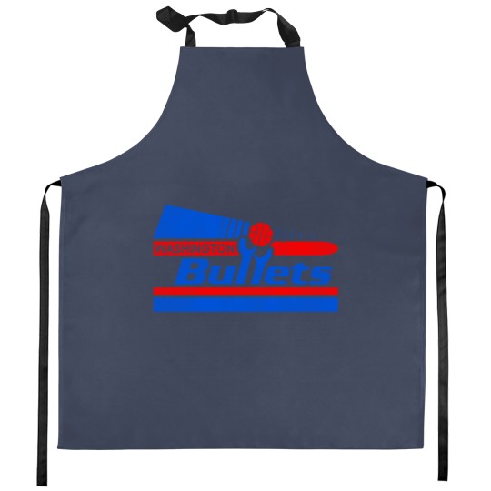 Discover Defunct Washington Bullets Pennant 80s Pennant Kitchen Aprons