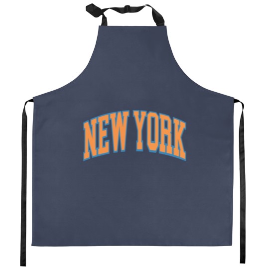 Discover Vintage New York Basketball Cropped Kitchen Aprons Knicks Kitchen Aprons