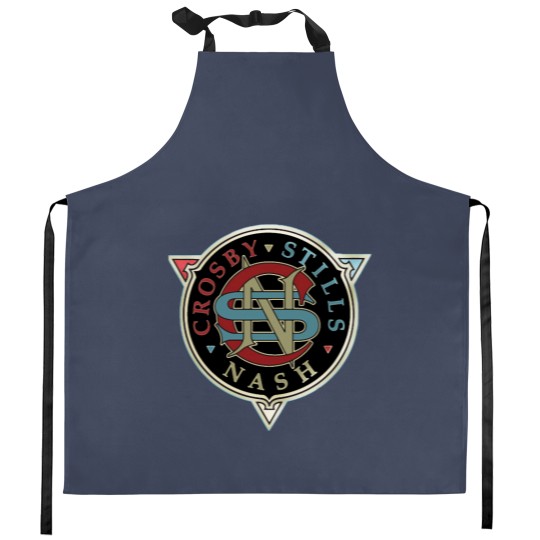 Discover The Band Crosby Logo Stills Band Music Nash Fashion And Young Kitchen Aprons
