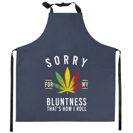 Discover Sorry for My Bluntness Thats How I Roll Funny We Kitchen Aprons