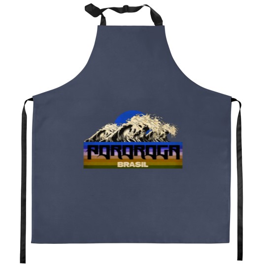 Discover Pororoca Big Wave Kitchen Aprons