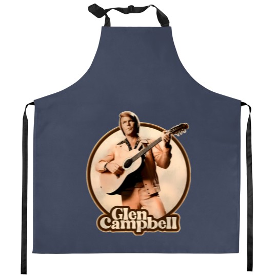 Discover Glen Campbell Tarkus Shield Kitchen Aprons