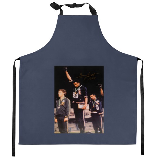 Discover Tommie Smith and John Carlos Essential Kitchen Aprons