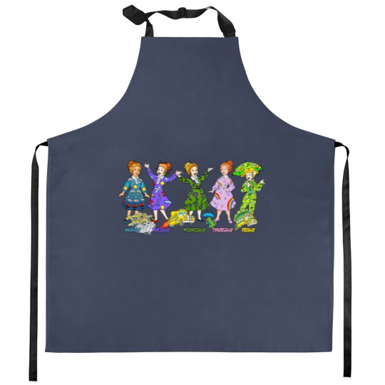 Discover Frizzle School Bus Kitchen Aprons,The Magic School Bus Kitchen Aprons