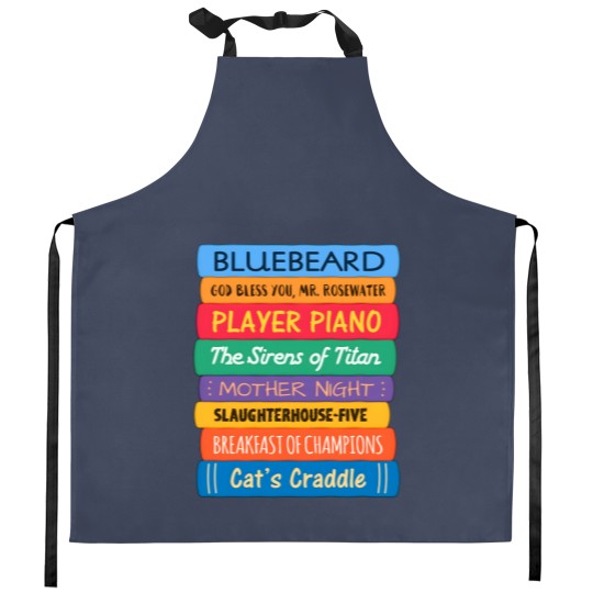 Discover Kurt Vonnegut Books Kitchen Aprons