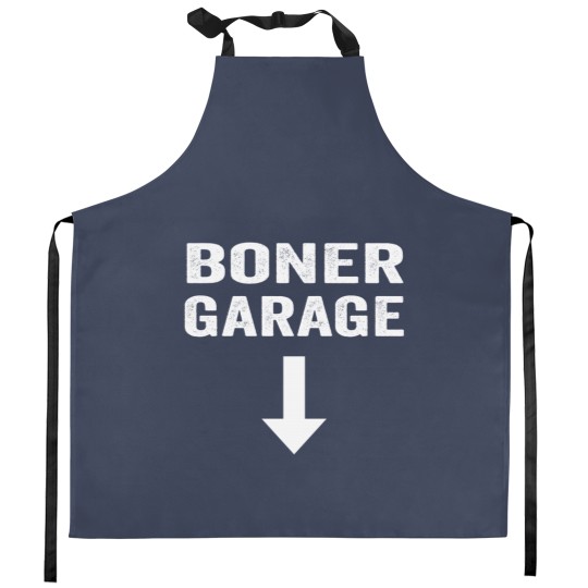 Discover Boner Garage Kitchen Aprons Fuuny Joke