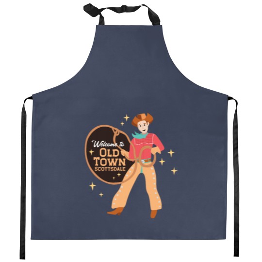 Discover Old Town in Scottsdale AZ Kitchen Aprons