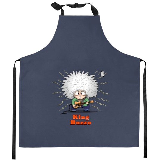 Discover King buzzo on guitar Kitchen Aprons