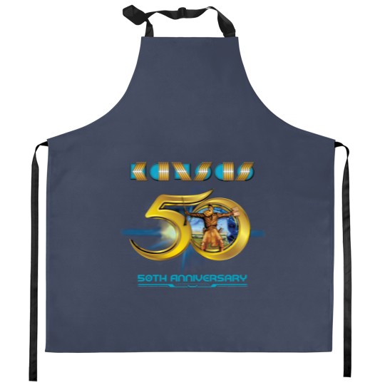 Discover Kansas 50th Anniversary Tour Leftoverture Point of Know Return Kitchen Aprons