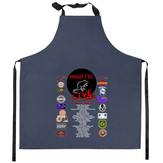 Discover Mouse Rat Live Tour Edition Kitchen Aprons