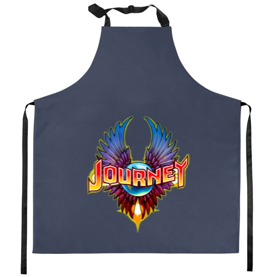 Discover Journey Infinity Wings Kitchen Aprons Rock n Roll Band Vintage 1717 Kitchen Aprons