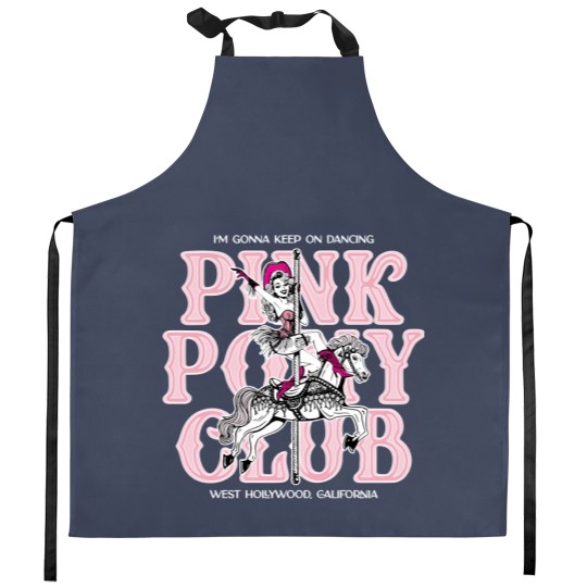 Discover Pink Pony Club Unisex Jersey Short Sleeve Kitchen Aprons, Chappell Roan Fan Kitchen Aprons
