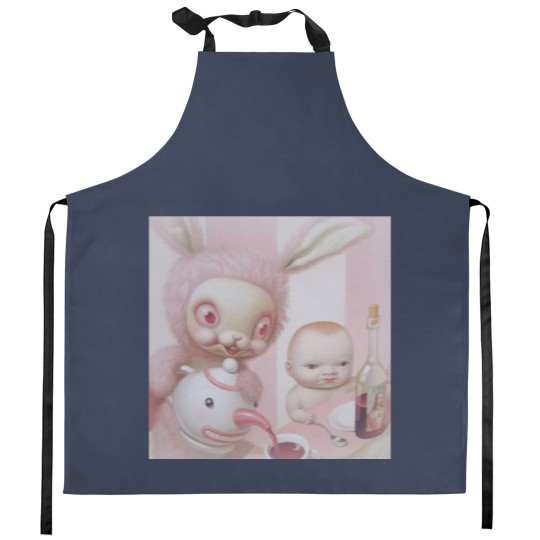 Discover mark ryden pink bunny Kitchen Aprons