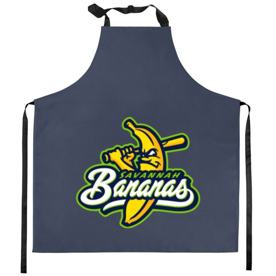 Discover Coastal plain league savanah banana logo Kitchen Aprons