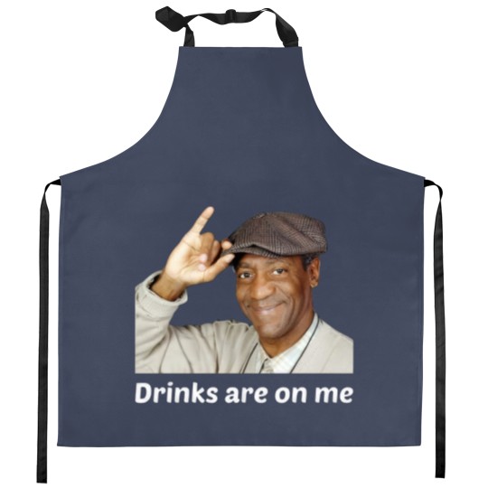 Discover Viet Hands Bill Cosby Drinks are On Me Kitchen Aprons Kitchen Aprons