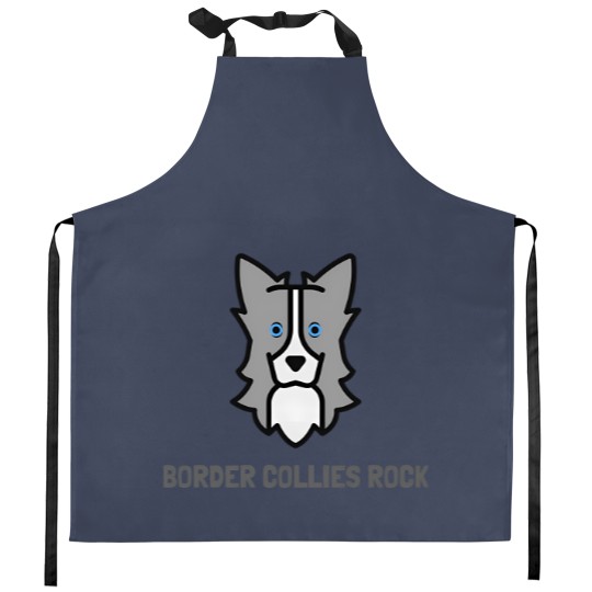 Discover Border Collies Rock Kitchen Aprons