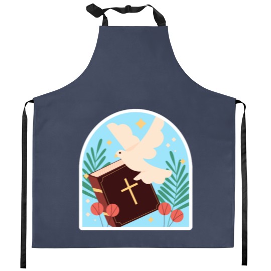 Discover Jesus - personal jesus Kitchen Aprons