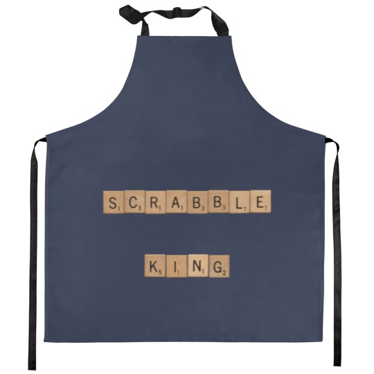 Discover Scrabble King Kitchen Aprons