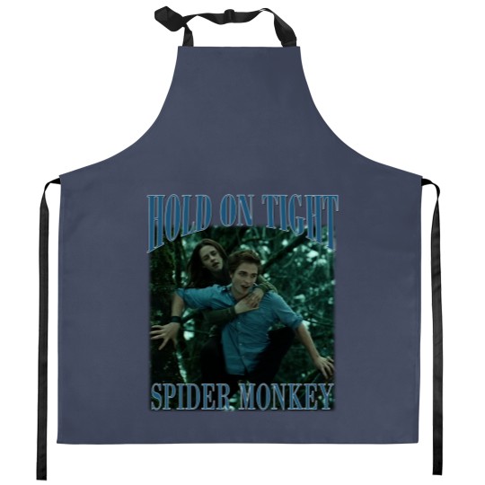 Discover Hold on tight, spider monkey - Twilight - Kitchen Aprons