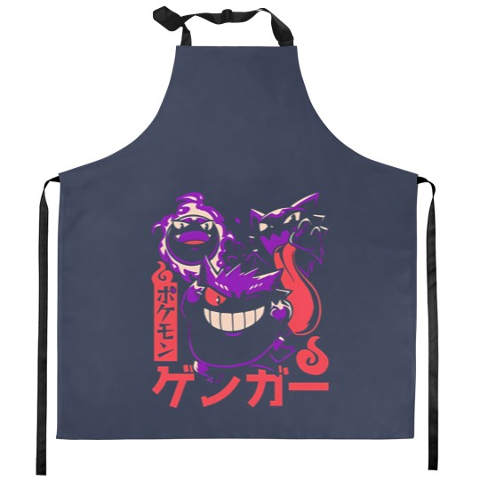 Discover Gengar Inspired Anime Kitchen Apron