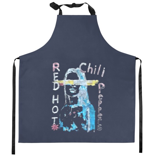 Discover Red Hot Chili Peppers, Vintage Band Kitchen Aprons, Red Hot Chili Peppers Concert Kitchen Aprons