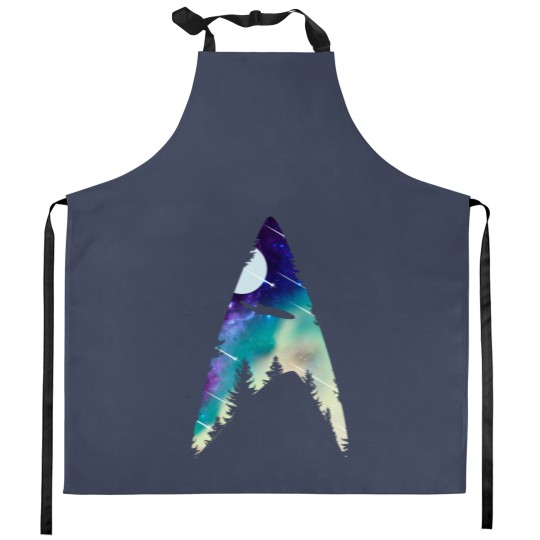 Discover The Next Generation Starfleet Galactic Insignia Kitchen Aprons