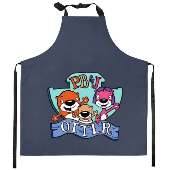 Discover PB And J Otter Sticker Kitchen Aprons