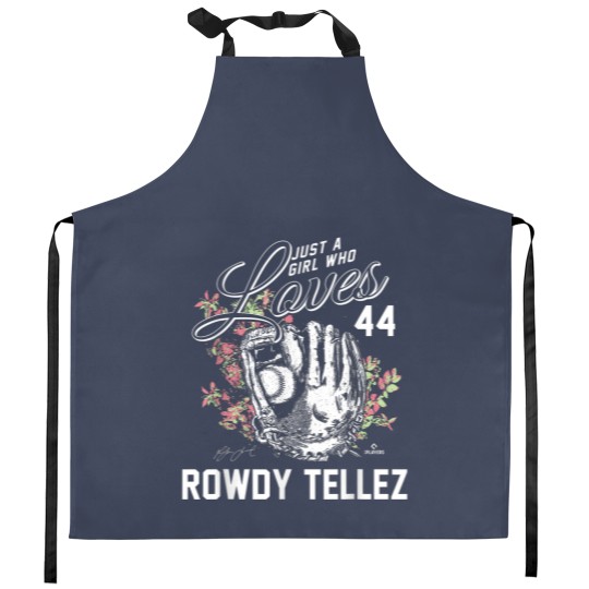 Discover Just a Girl who Loves Rowdy Tellez Kitchen Aprons