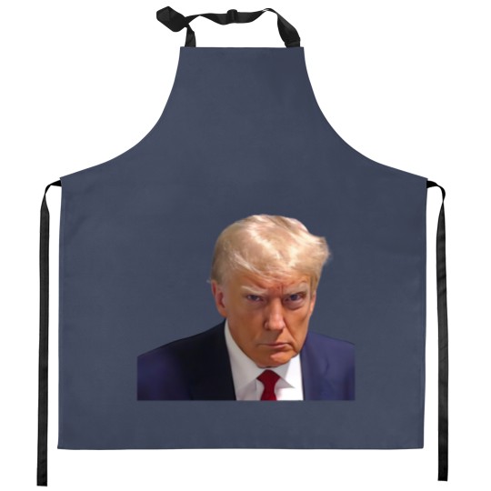 Discover -----------Donald-Trump Mugshot -------- Kitchen Aprons