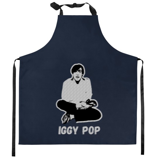 Discover Iggy pop Kitchen Aprons