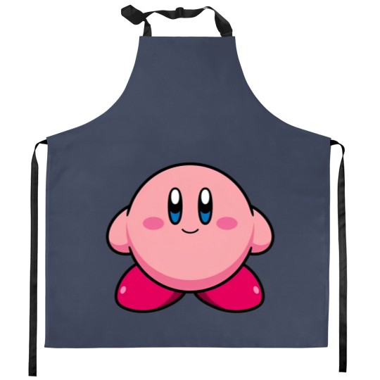 Discover Kirby games Kitchen Aprons