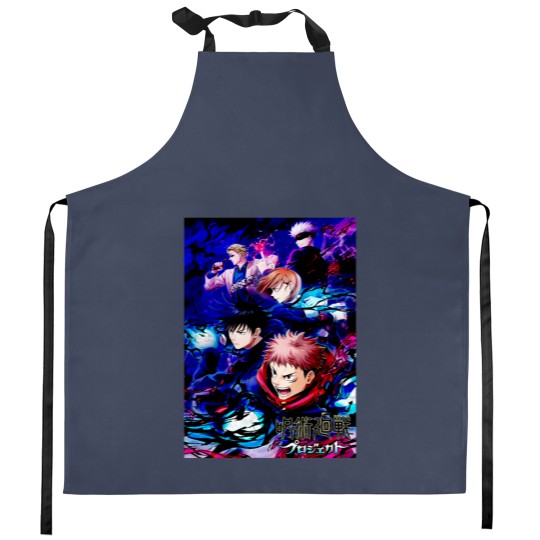Discover Jujutsu Anime Kitchen Aprons
