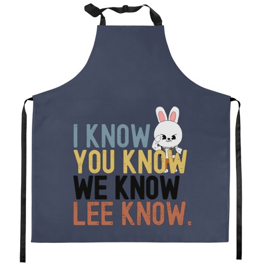 Discover Lee Know Stray Kids Funny Kitchen Apron
