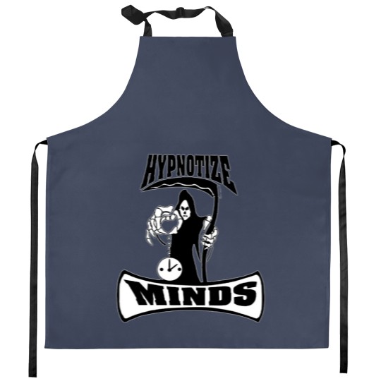 Discover Hypnotize Minds Kitchen Aprons