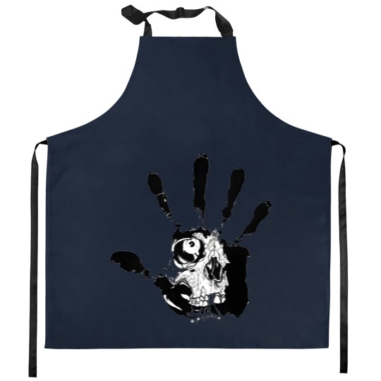 Discover Pushead Hand Of Fear Kitchen Aprons