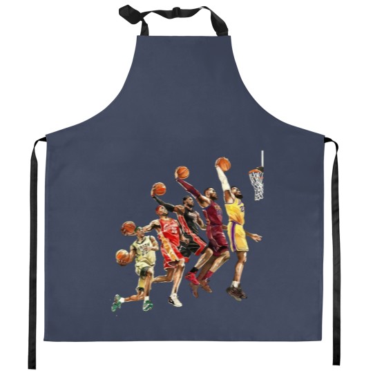 Discover The Evolution of lebron James, LeBron James'   Evolu Kitchen Aprons