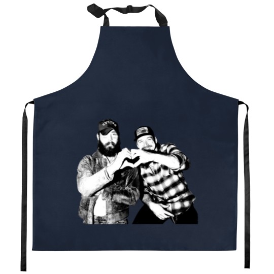 Discover I Had Some Help Wallen And Malone Kitchen Aprons, Posty And Morgan Had Some Help Kitchen Aprons