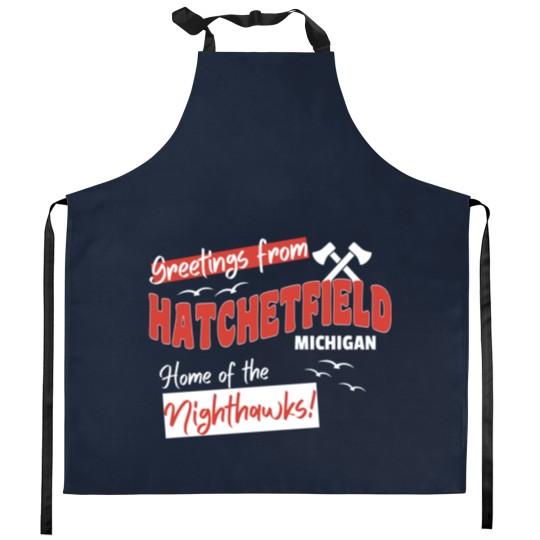 Discover Starkid - Greetings from Hatchetfield Kitchen Aprons
