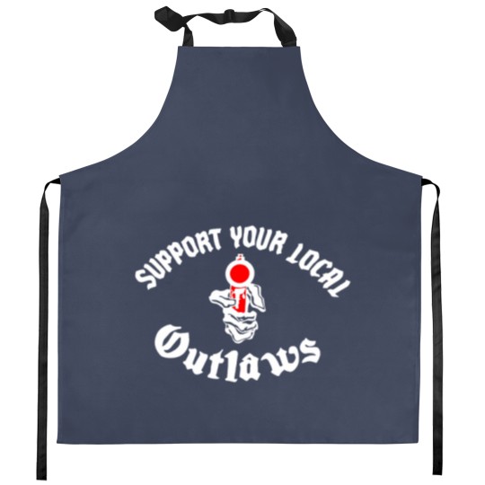 Discover outlaw mc support Onesies Kitchen Aprons
