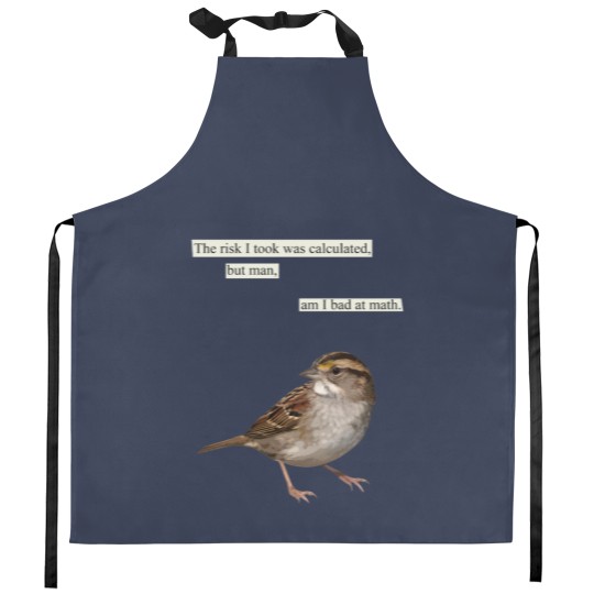 Discover The risk I took was calculated Kitchen Aprons